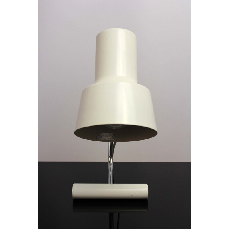 White Table Lamp by Josef Hurka for Napako - 1960s