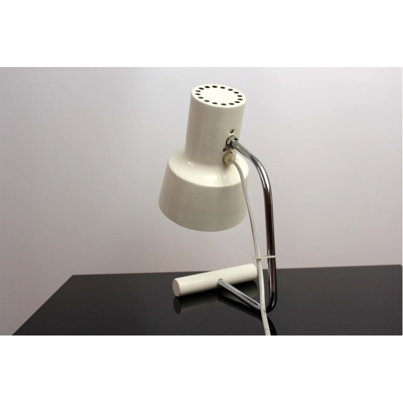 White Table Lamp by Josef Hurka for Napako - 1960s