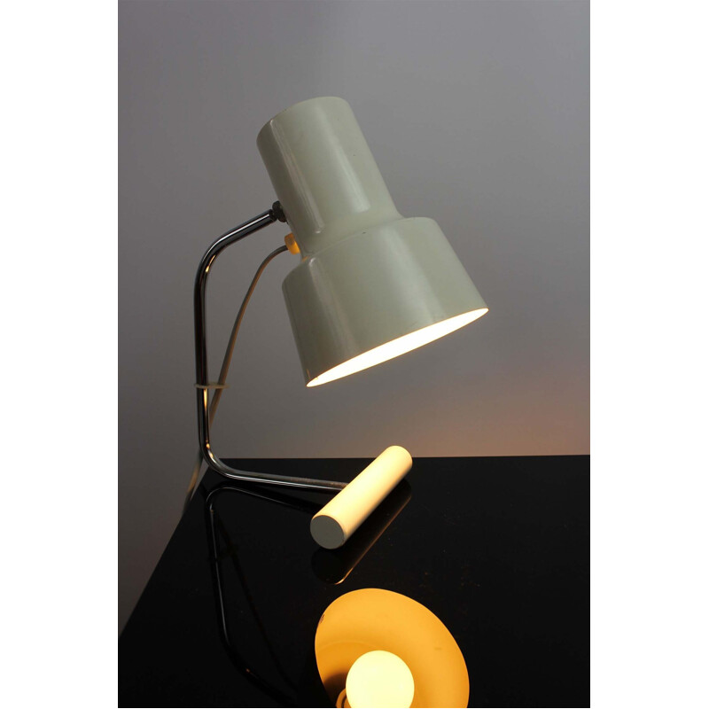 White Table Lamp by Josef Hurka for Napako - 1960s