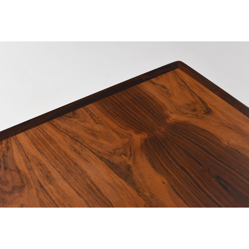 Large rosewood dining table by Arne Vodder for Sibast Furniture - 1950s