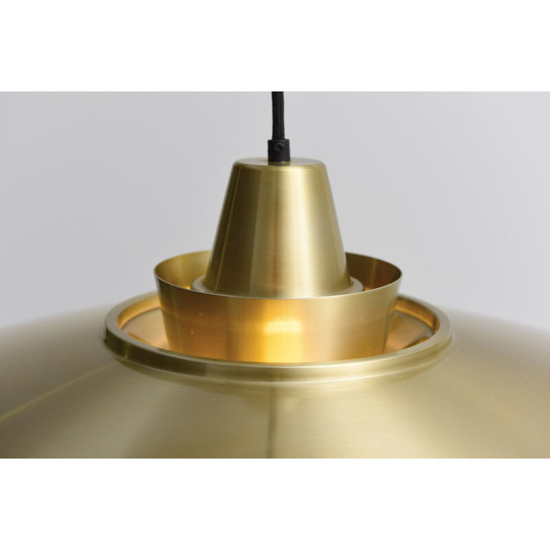 Pair of brass pendant lamp - 1960s