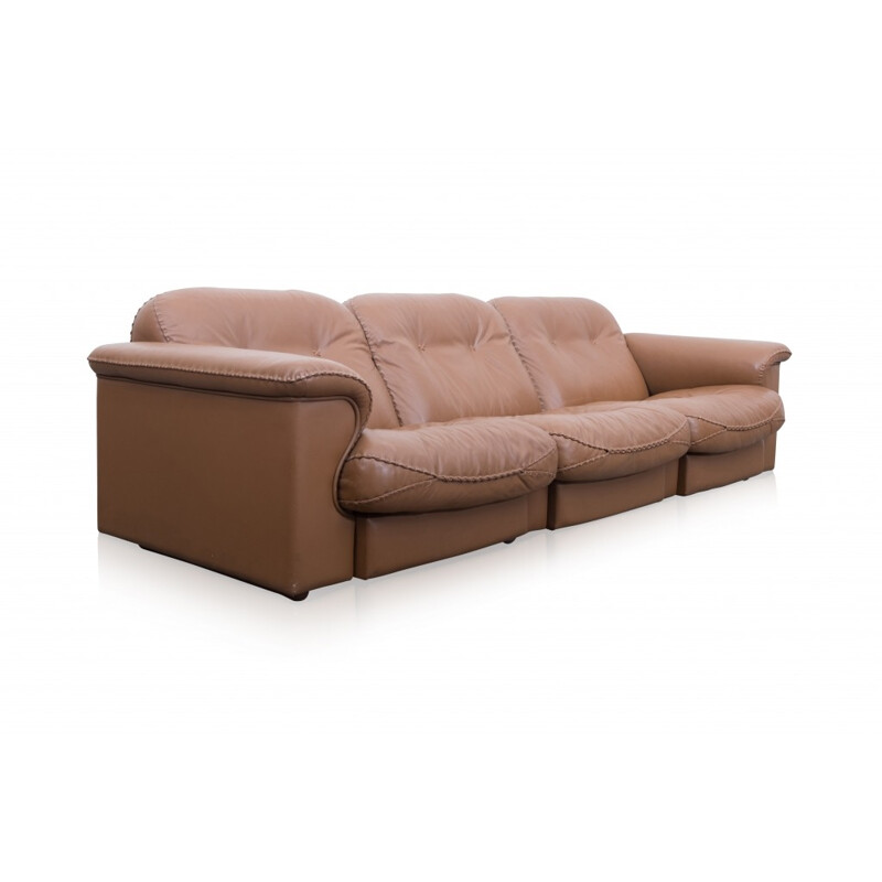 Ds 101 three seat sofa by De Sede - 1960s