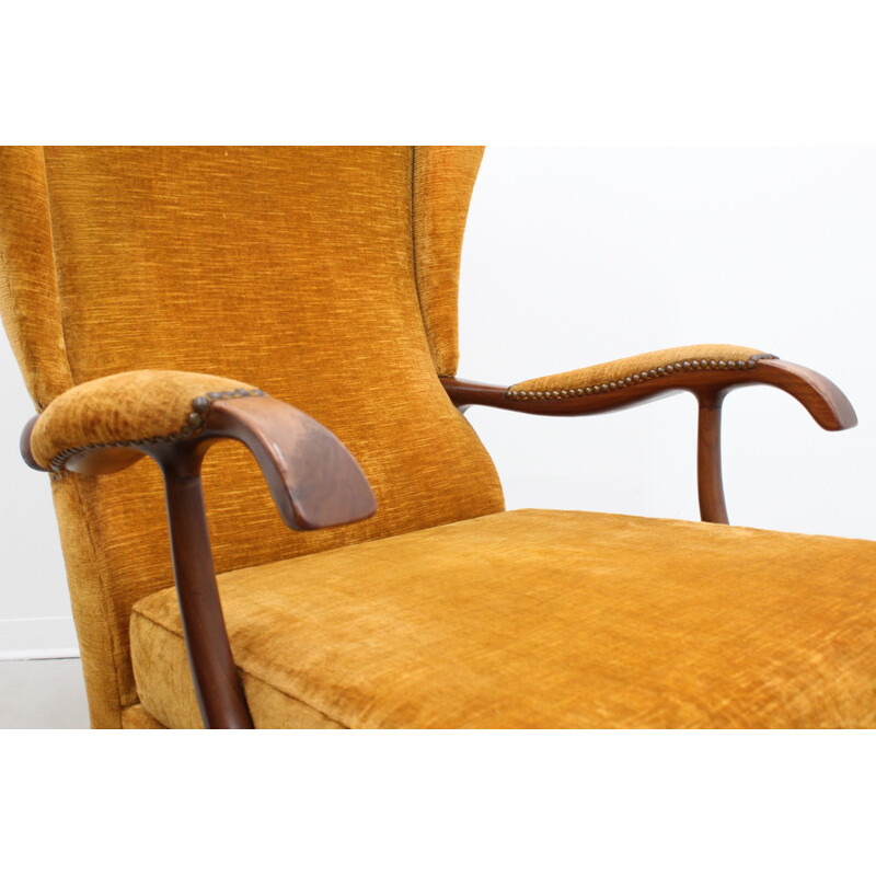 Paire de fauteuils vintage par Paolo Buffa pour Framar - 1940