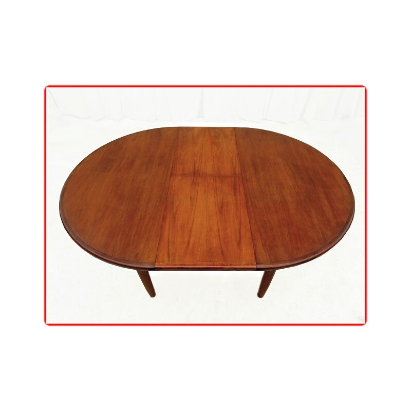 Scandinavian teak dining table - 1960s