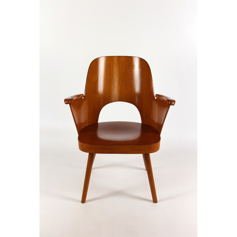 Mid-Century Armchair by Oswald Haerdtl for TON - 1950s