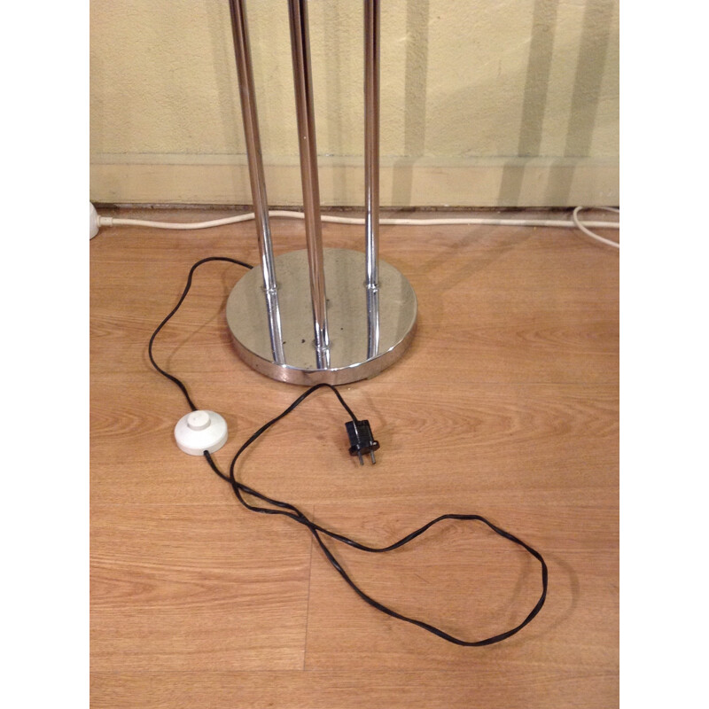 Vintage floor lamp with 3 lights - 1970s