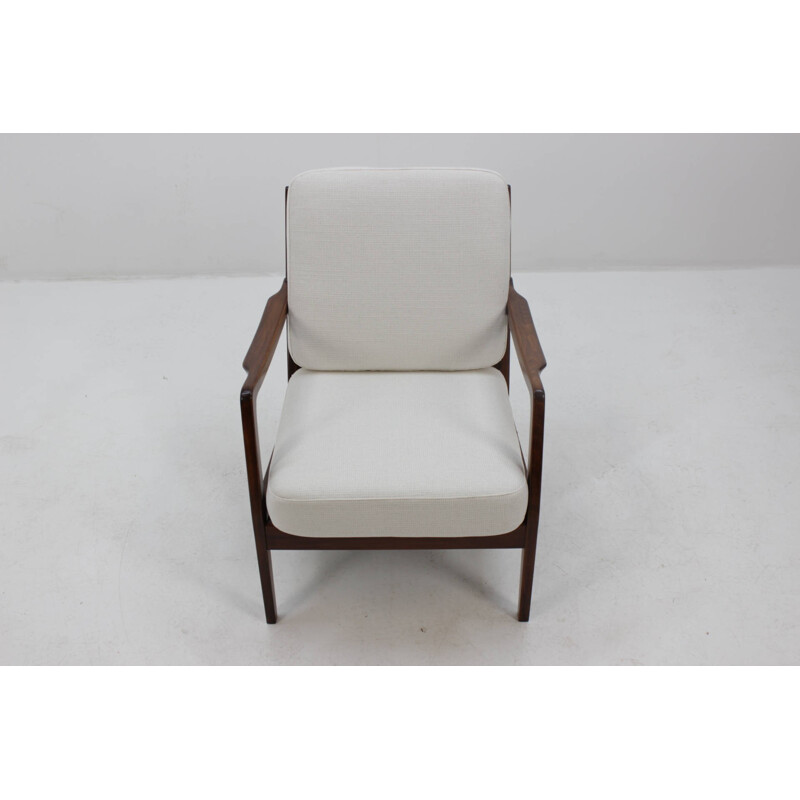 Vintage Danish armchair in beech - 1960s