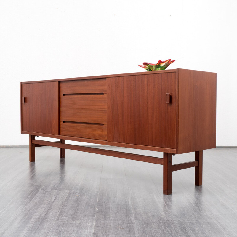 Vintage teak sideboard, Nils JONSSON - 1960s