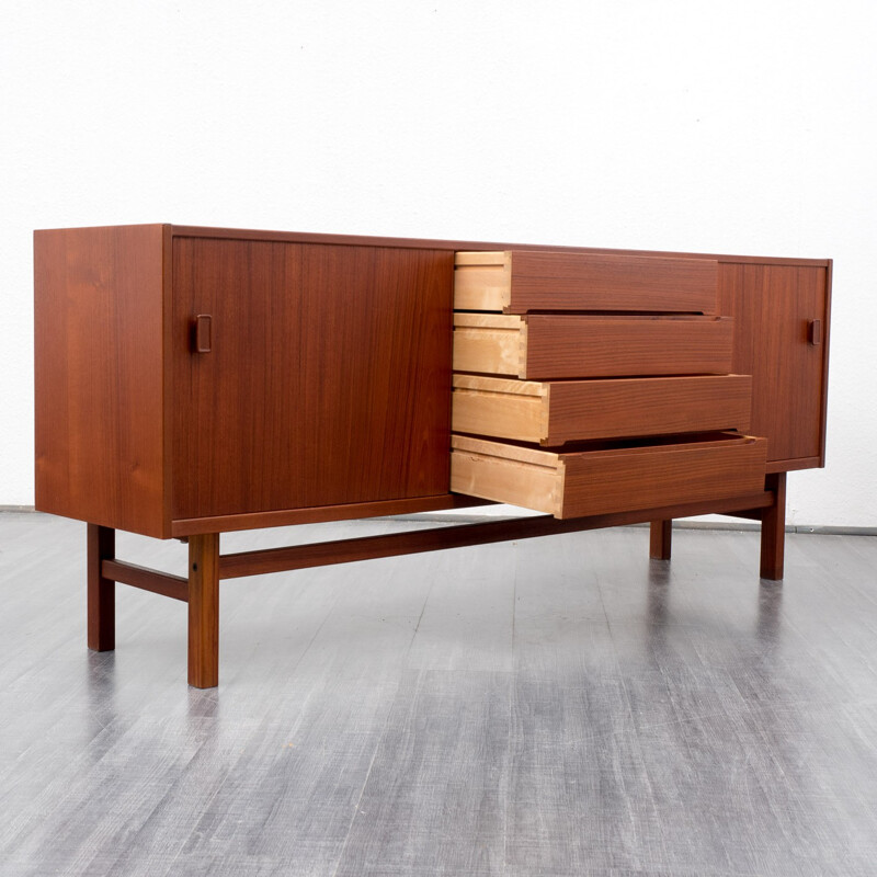 Vintage teak sideboard, Nils JONSSON - 1960s