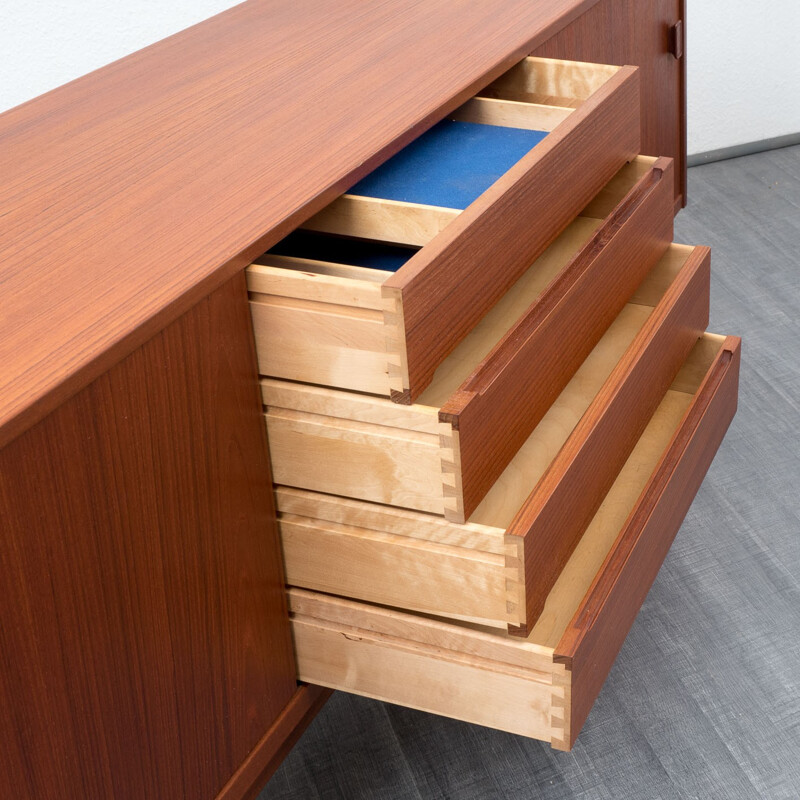 Vintage teak sideboard, Nils JONSSON - 1960s