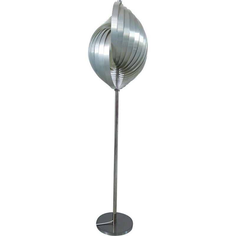 Vintage floor lamp by Henri Mathieu for Mathieu Lustrerie - 1970