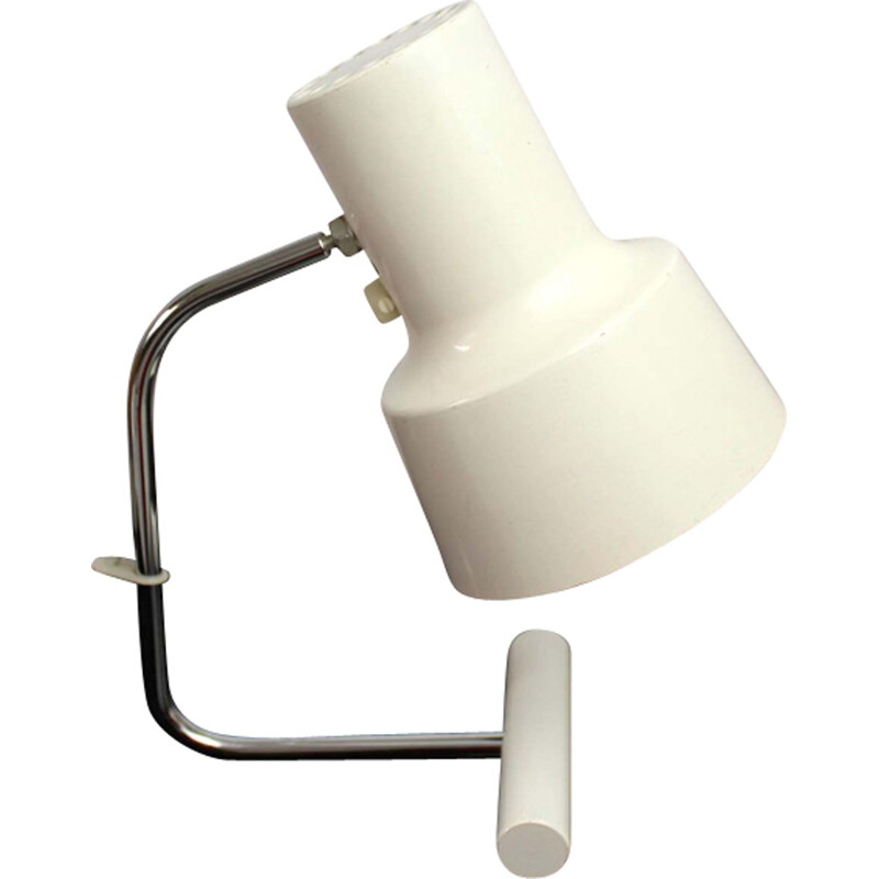 White Table Lamp by Josef Hurka for Napako - 1960s