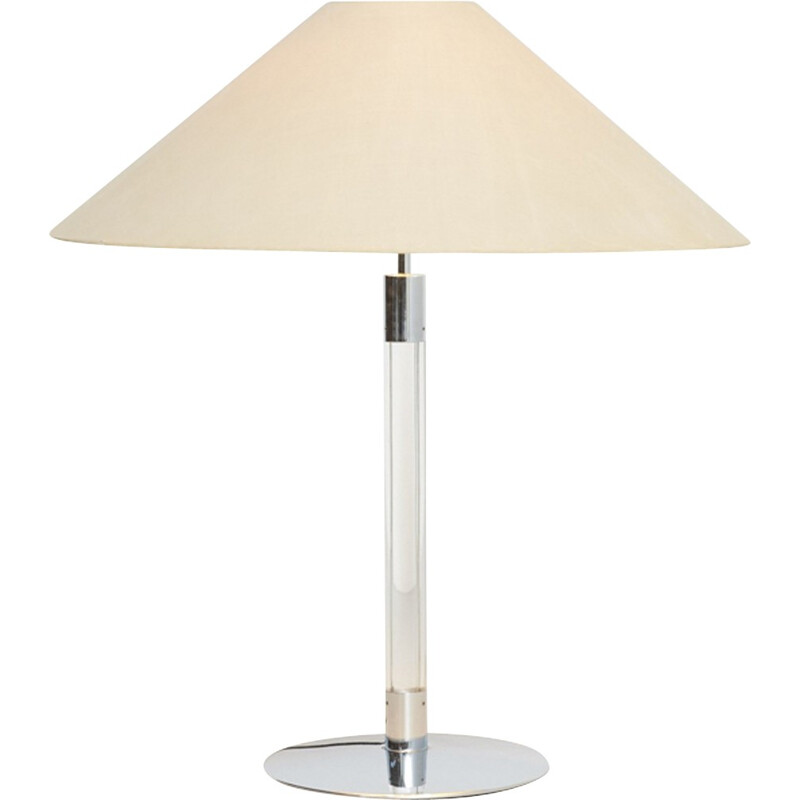 Large plexiglass table lamp by Staff Leuchten - 1970s