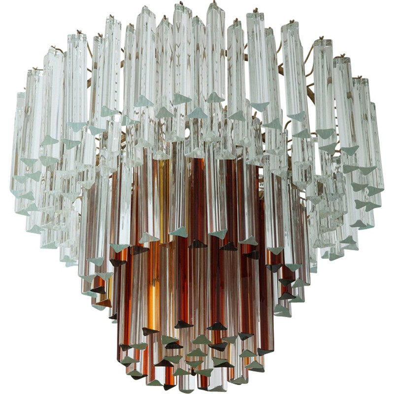 Ceiling lamp in Murano glass by Paolo Venini - 1960s