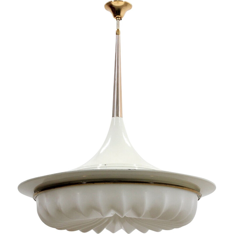Italian methacrylate pendant lamp - 1960s