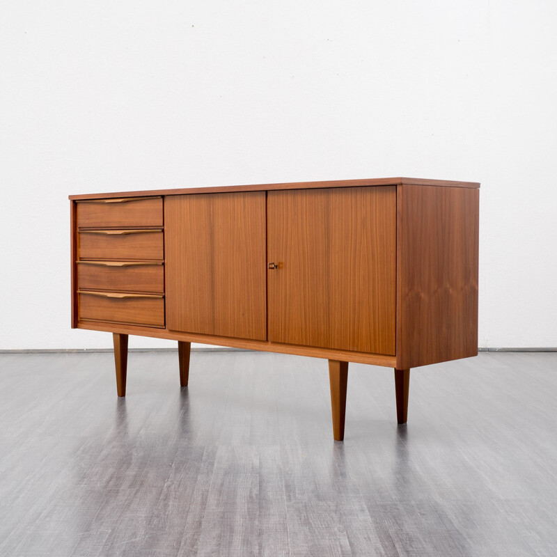 Walnut Sideboard with 2 doors - 1960s