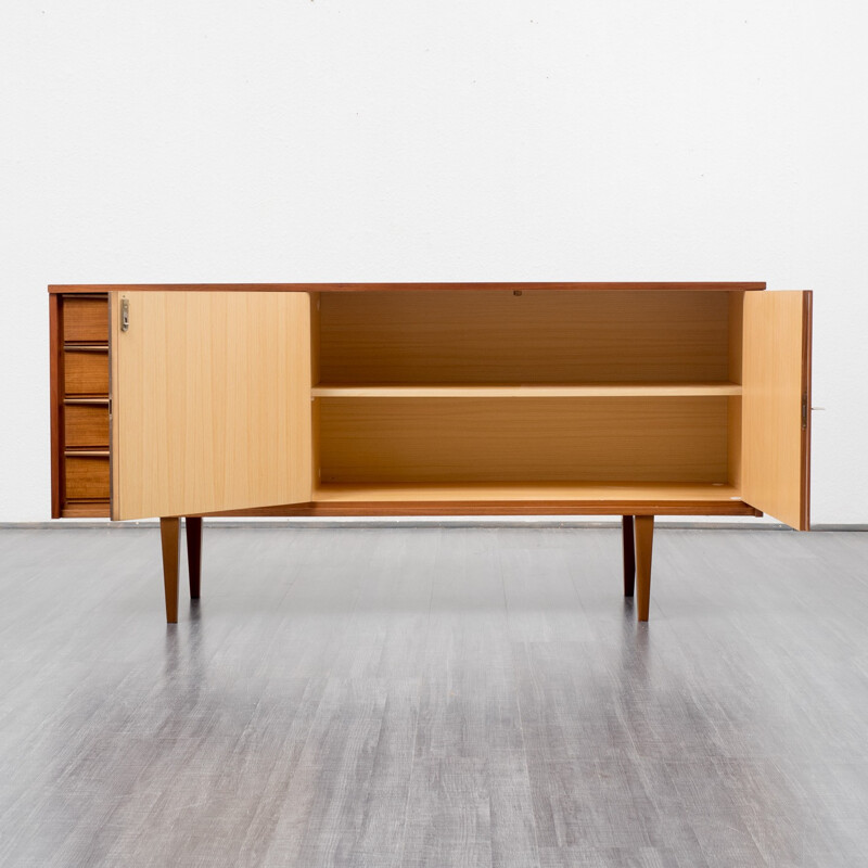 Walnut Sideboard with 2 doors - 1960s