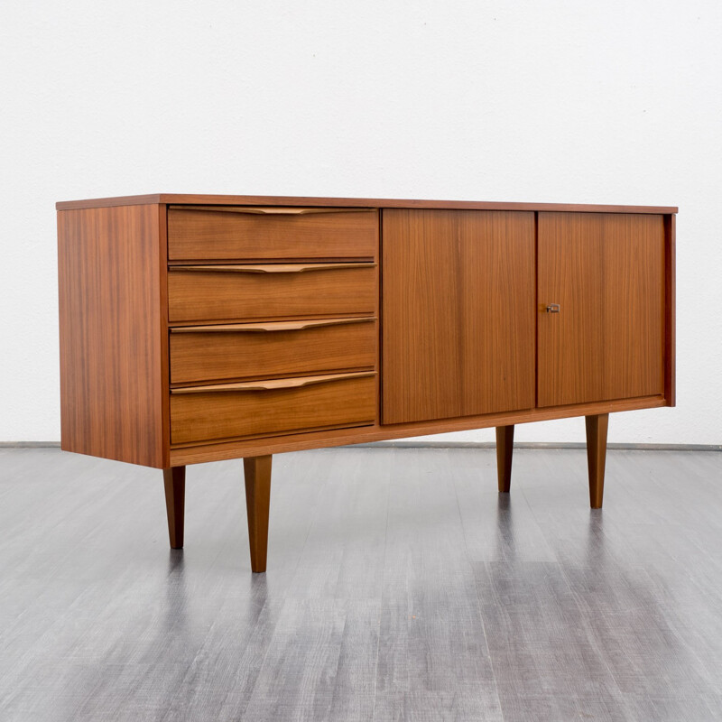 Walnut Sideboard with 2 doors - 1960s