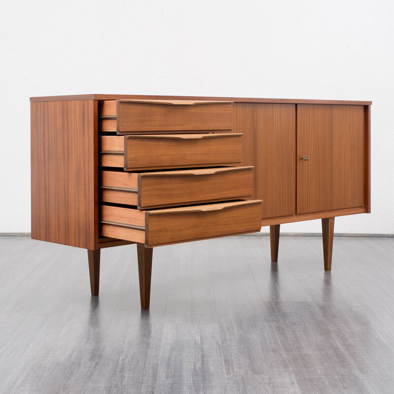 Walnut Sideboard with 2 doors - 1960s