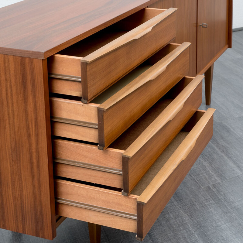 Walnut Sideboard with 2 doors - 1960s