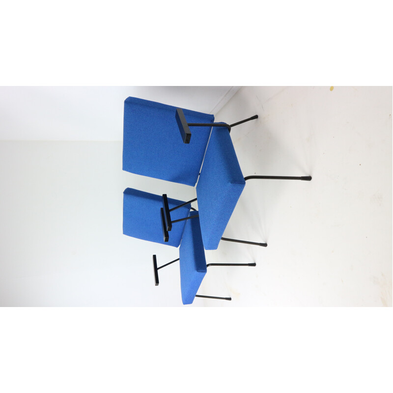 Set of 1407 Lounge Chairs by Wim Rietveld - 1950s