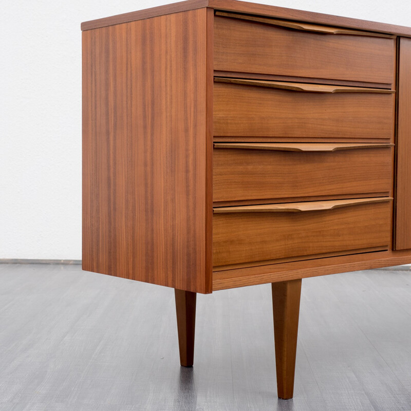 Walnut Sideboard with 2 doors - 1960s