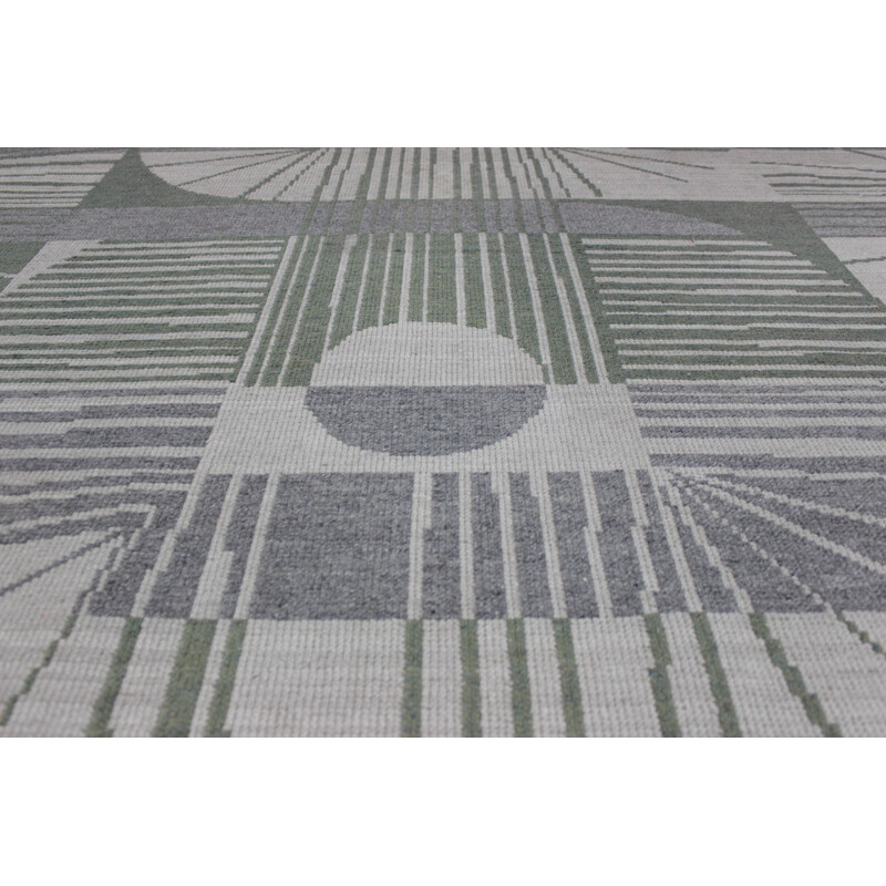 Midcentury Design Carpet, Czechoslovakia - 1940s