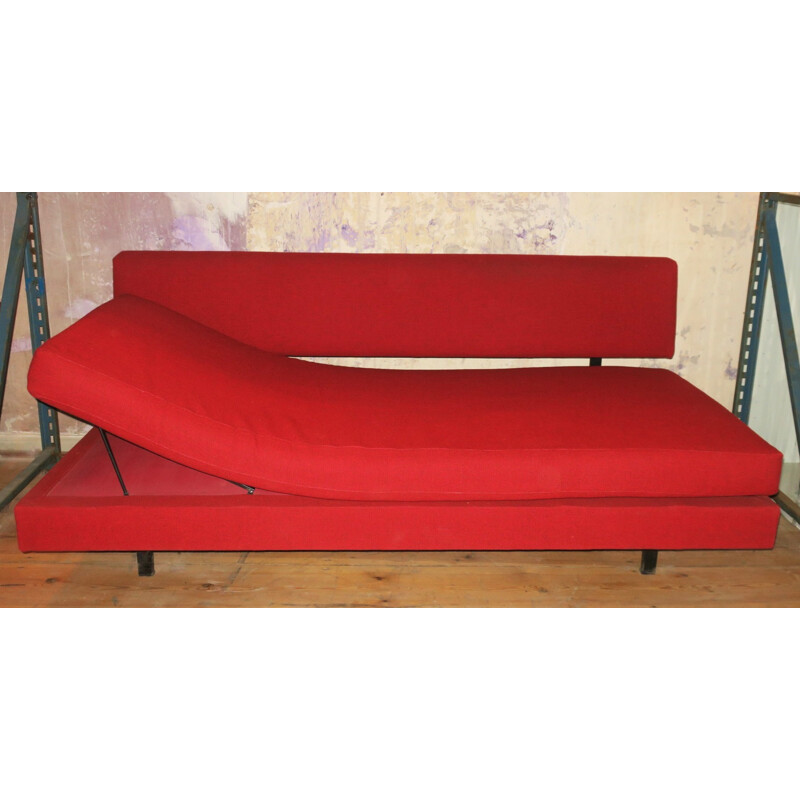 Italian Modernist Multi-Functional Sofa Daybed by ISA - 1950s