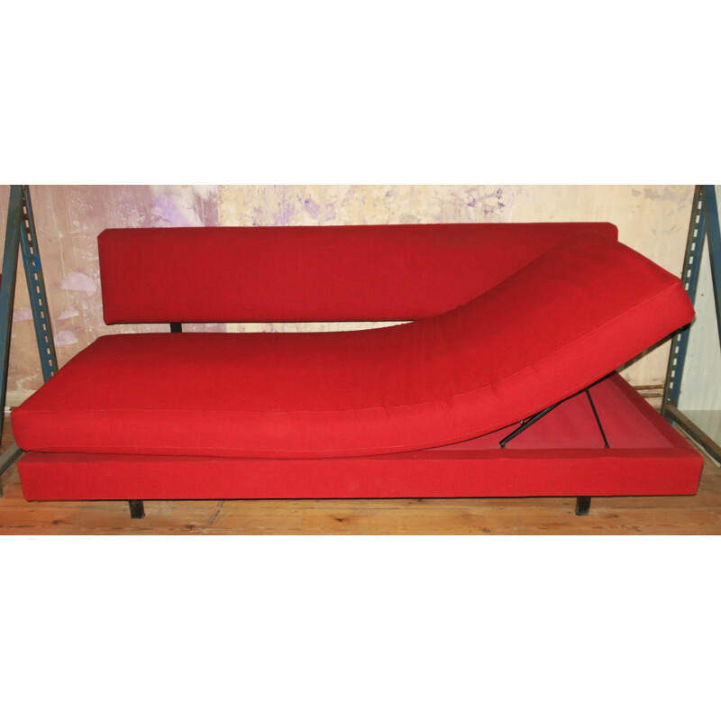 Italian Modernist Multi-Functional Sofa Daybed by ISA - 1950s