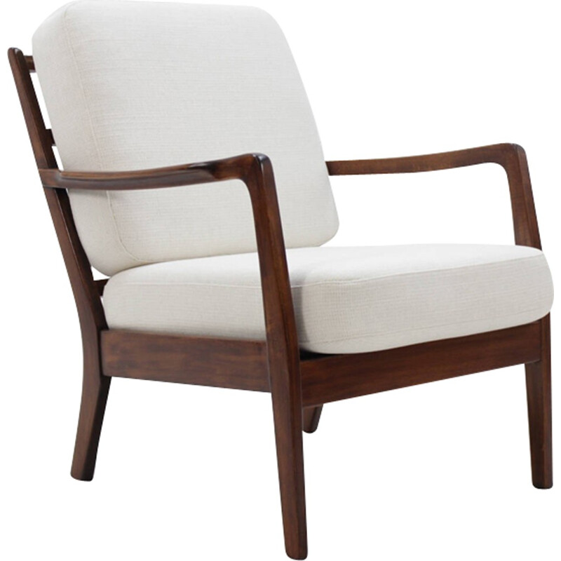 Vintage Danish armchair in beech - 1960s