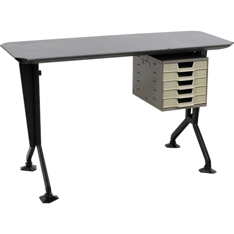 Vintage "Arco" desk by Olivetti - 1960s