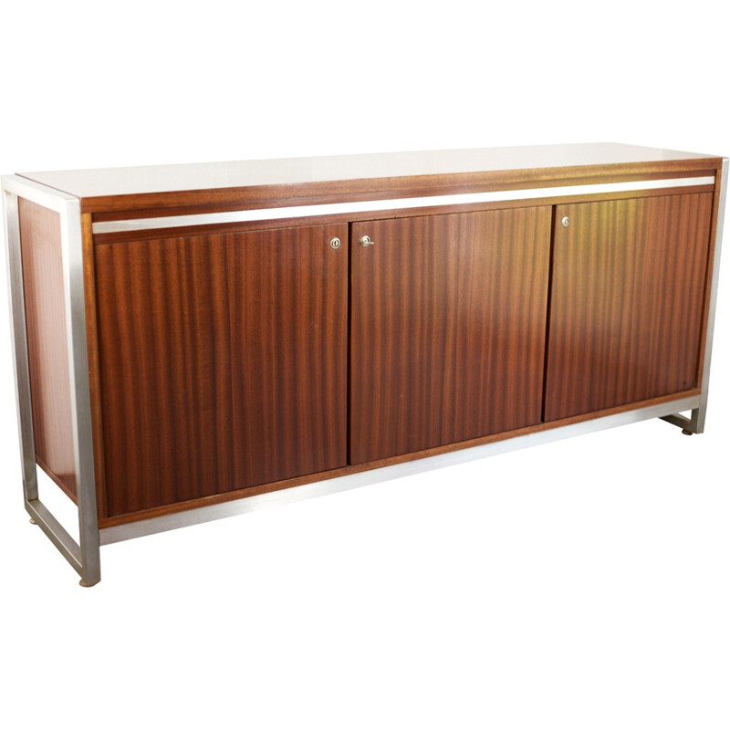 Sideboard in rosewood by Henri Lesêtre and Claude Gaillard - 1970s