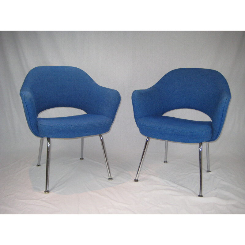 Pair of armchairs model 71 by Eero Saarinen for Knoll - 1970s