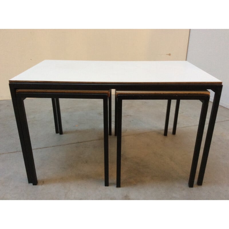 Tables basses gigognes par Cees Braakman pour Pastoe - 1960