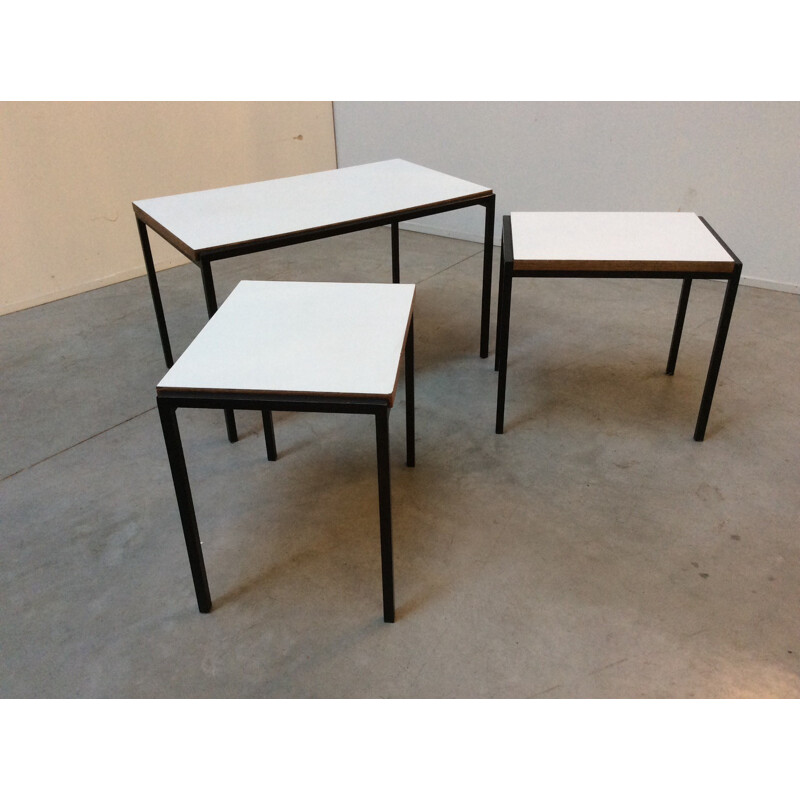 Nesting coffee tables by Cees Braakman for Pastoe - 1960s