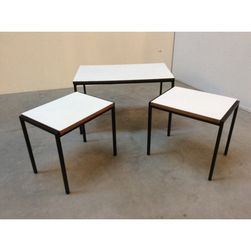 Nesting coffee tables by Cees Braakman for Pastoe - 1960s