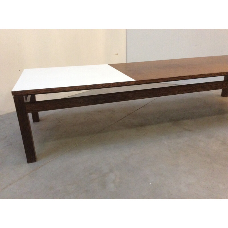 Wenge coffee table from Kho Liang Ie for Spectrum - 1960s