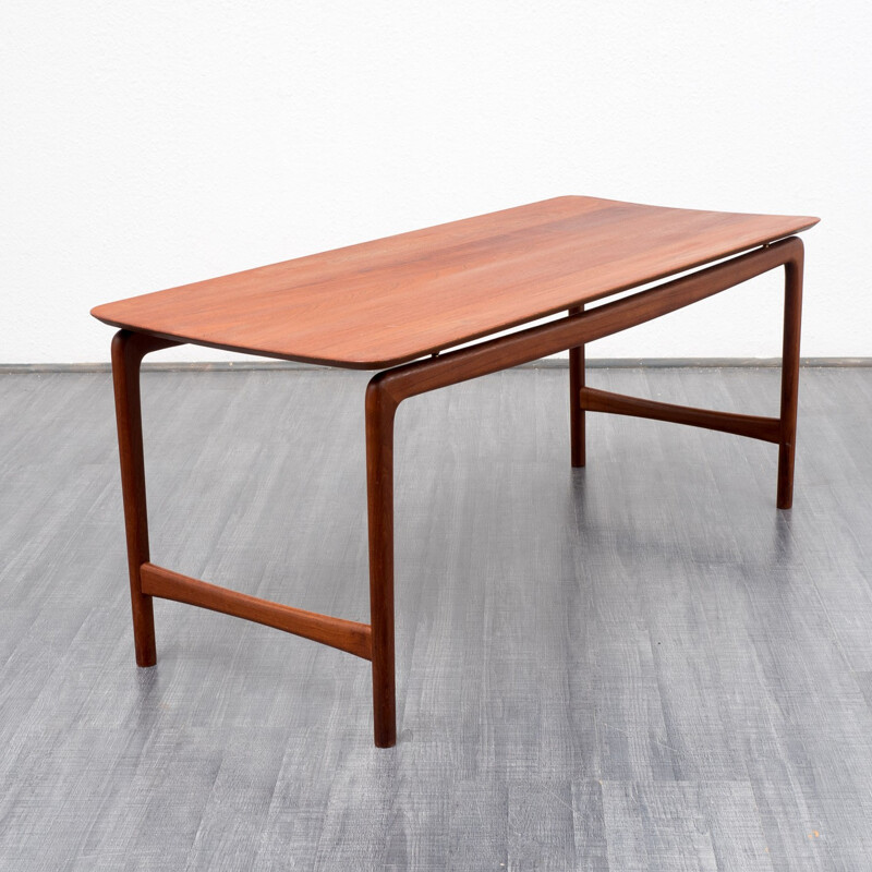 High-quality 1950s coffee table, P. HVIDT & Orla MOLGAARD NIELSEN - 1950s