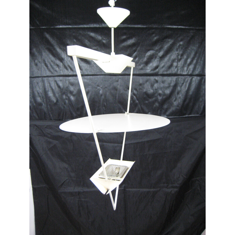 Vintage hanging lamp by Mario Botta for Artemide - 1980s