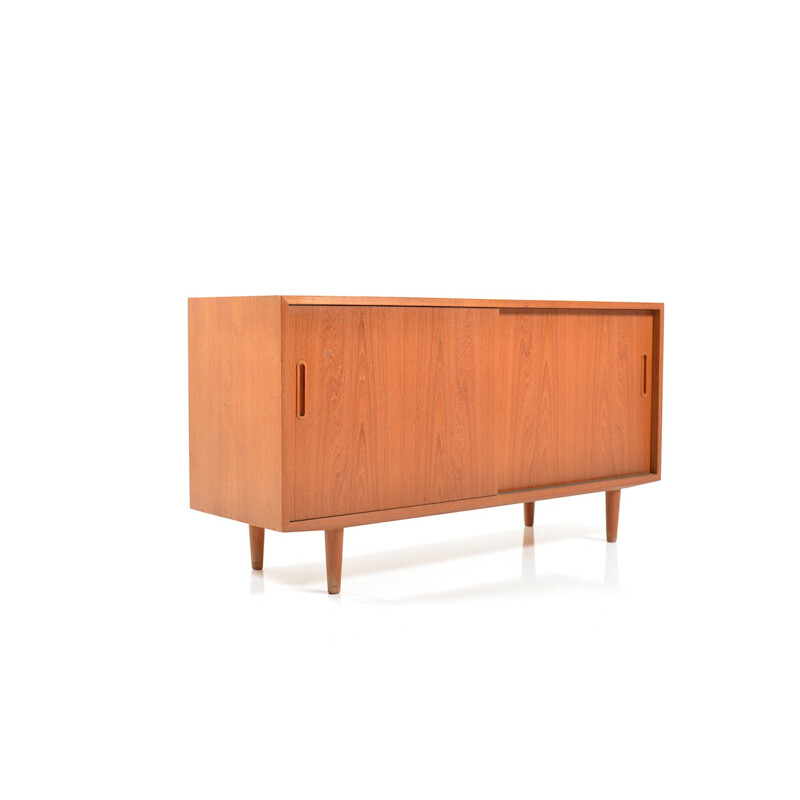 Small Teak wooden Sideboard by Poul Hundevad - 1960s