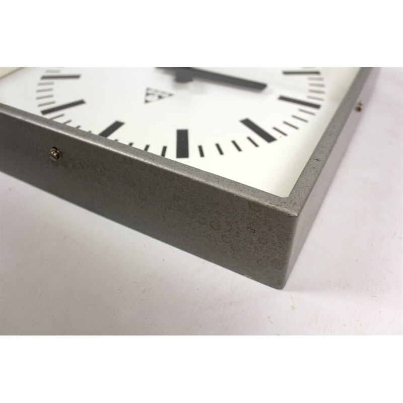 Industrial Railway Clock by Pragotron - 1980s