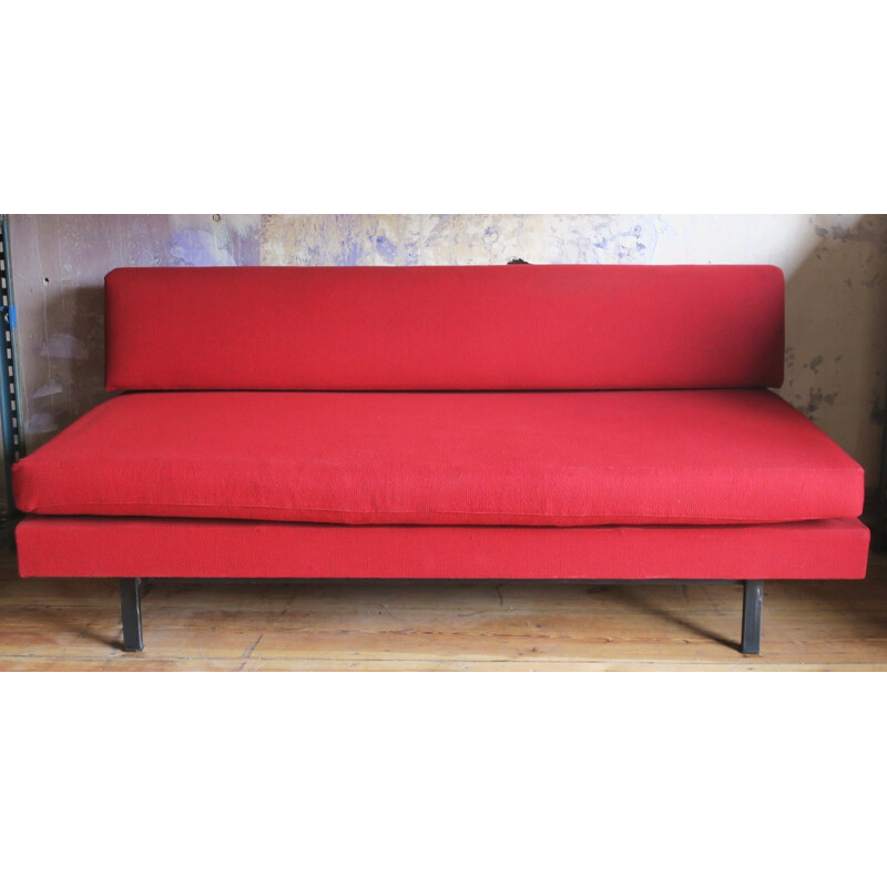 Italian Modernist Multi-Functional Sofa Daybed by ISA - 1950s