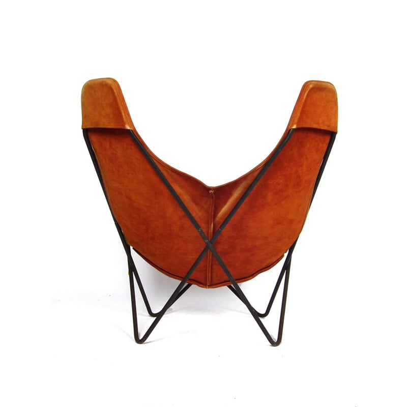 Vintage "Butterfly" lounge chair by Jorge Hardoy-Ferrari - 1930s