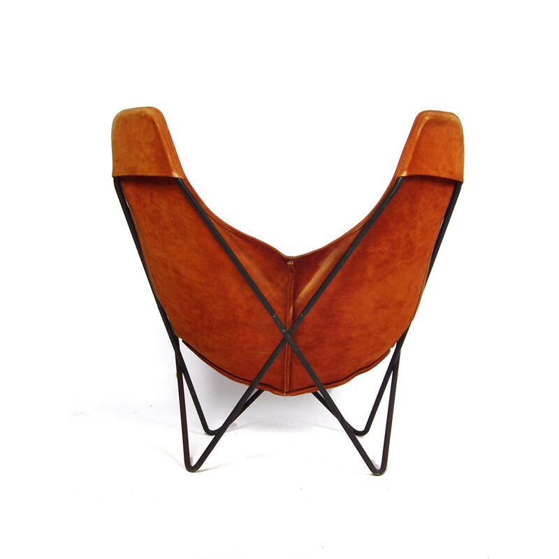 Vintage "Butterfly" lounge chair by Jorge Hardoy-Ferrari - 1930s