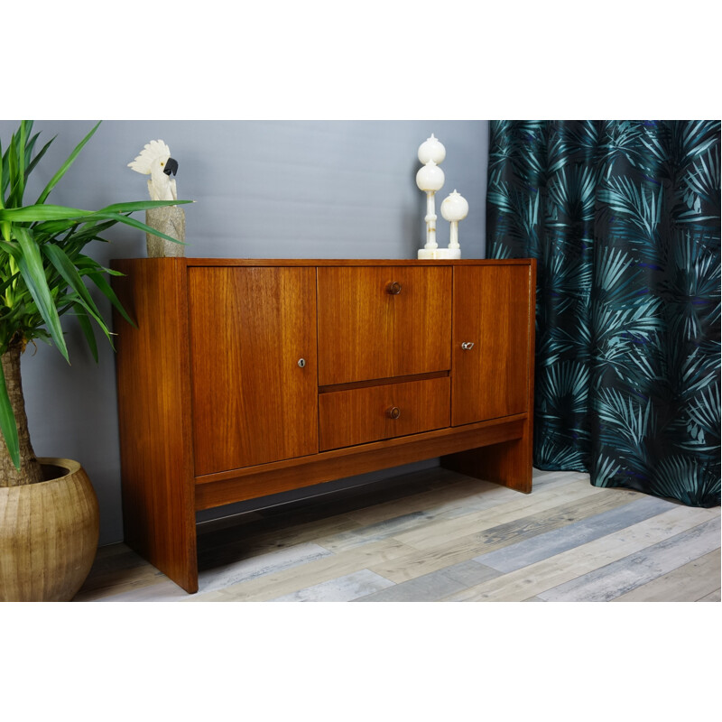 Vintage wooden sideboard - 1960s