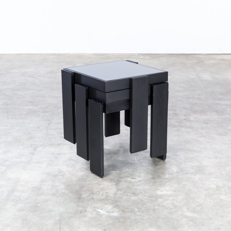 Set of side tables "Mimiset" by Porada Arredi - 1980s