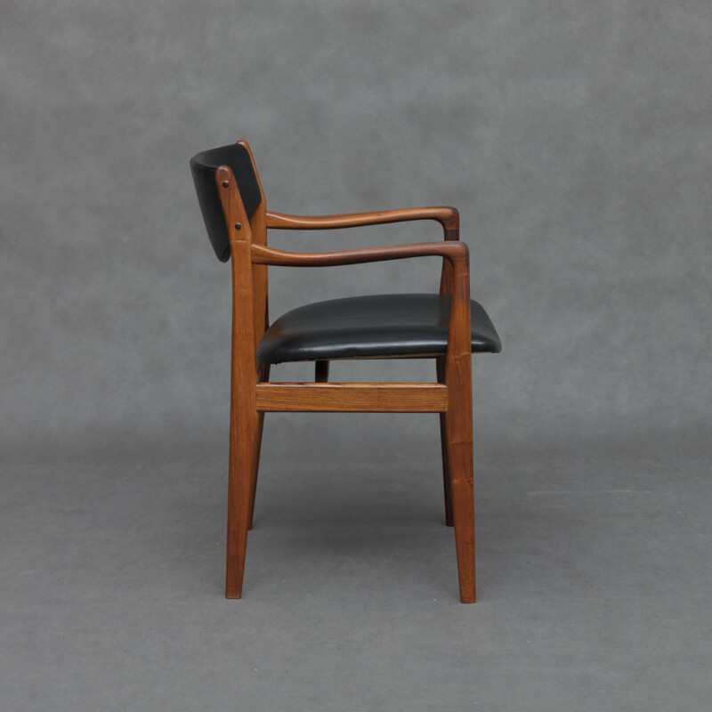 Armchair in rosewood par Godfred H. Petersen - 1960s