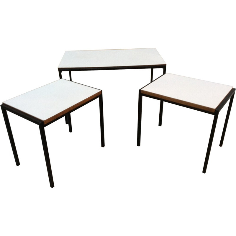Nesting coffee tables by Cees Braakman for Pastoe - 1960s