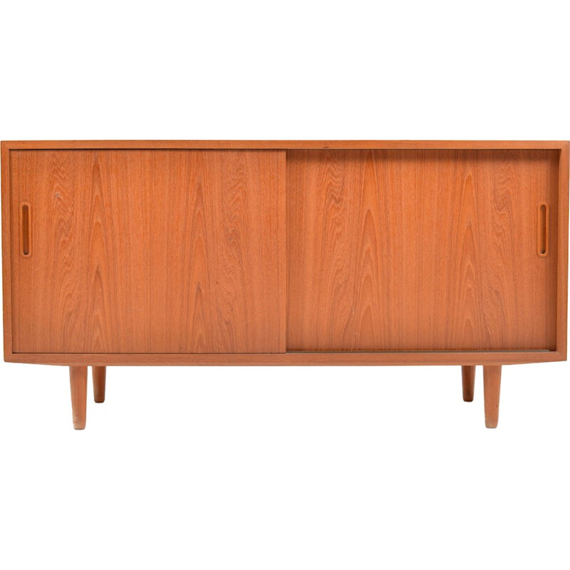 Small Teak wooden Sideboard by Poul Hundevad - 1960s