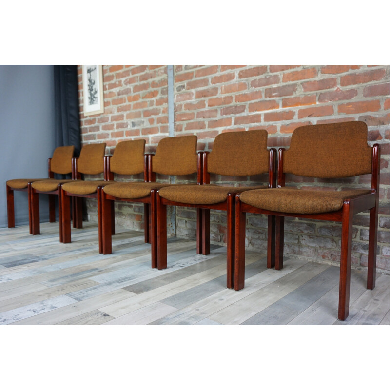 Set of 6 chairs by Lübke for InterLübke - 1960s